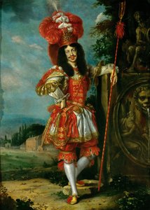 Kejser Leopold I 1640-1705 i teatralsk kostume, 1667