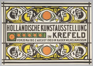 Hollandsk kunstudstilling i Krefeld af Johan Thorn Prikker