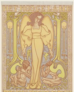 Det høje land. Beekbergen (titel på objekt) af Jan Toorop