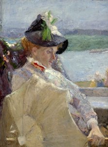 Dame med paraplyen, 1888.