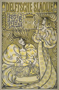 Plakat for Delft Salat Oil af Jan Toorop