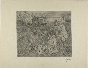 The Net Menders af Jan Toorop