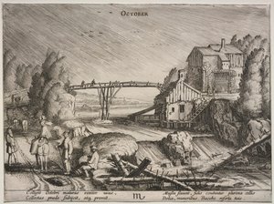 De tolv måneder: oktober. af Jan Van de Velde