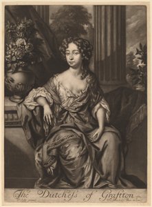 Hertuginden af Grafton af Jan Verkolje I after Sir Peter Lely