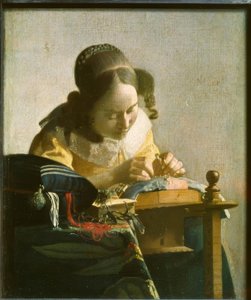 Kniplinger af Jan Vermeer van Delft