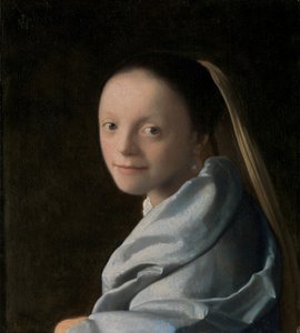 Portræt af en ung kvinde, ca. 1663-65
