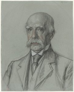 Portret van F.J. Spakler af Jan Veth