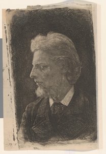 Portræt af Jacques Perk af Jan Veth