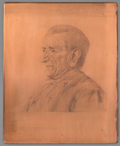 Portræt af Jan Schaap af Jan Veth