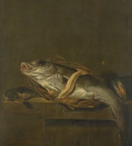 Stilleben med kuller og knurhane af Jan Vonck