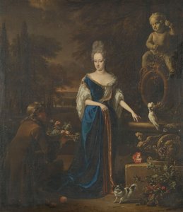 Portræt af Maria Cornelisz, Silvester van Tongerens hustru af Jan Baptist Weenix