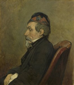 Portræt af Johan-Hendrick-Louis Meyer, Marinemaler
