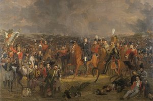 Slaget ved Waterloo. 1824