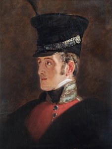 Portræt af feltmarskal Sir John Colborne, britisk soldat, 1821. af Jan Willem Pieneman