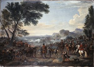 Kong Vilhelm III og hans hær ved belejringen af Namur