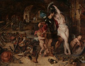 The Return from War: Mars Disarned by Venus, c.1610-2