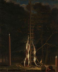 The Corpses of the De Witt Brothers, ca. 1672-75 (olie på lærred)