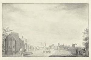 Ouderkerk ved Amstel af Jan de Beijer (possibly)