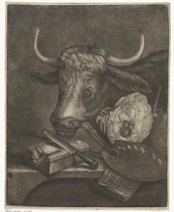Attributter af Saint Luke-lauget, 1735 af Jan de Groot