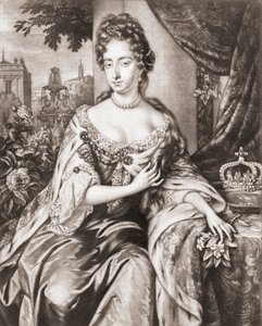 Dronning Mary II af England, Skotland og Irland. af Jan or Verkolye (after) Verkolje