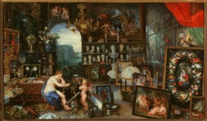 Ansigtet af Jan the Elder Brueghel