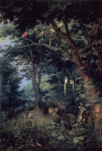 Det jordiske paradis’, ca af Jan the Elder Brueghel