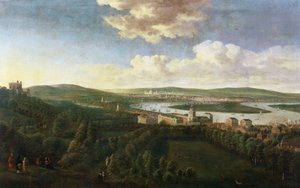 Udsigt over Queens House og Royal Hospital, Greenwich