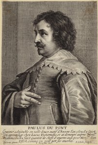 Portræt af Paulus Du Pont af Jan the Elder Lievens