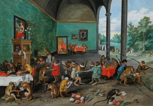 Allegory of Tulip Mania, midt i 17. c. (olie på træ)