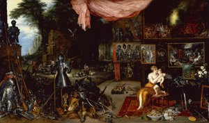 The Five Senses, Touch (olie på panel)