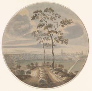Udsigt over byen Kleve af Jan van Call (I) (attributed to)