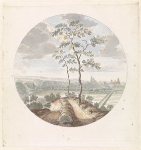 Udsigt over byen Kleve af Jan van Call (I) (attributed to)