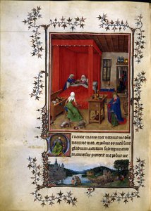 De meget smukke timer i Notre Dame af Jean de Berry af Jan van Eyck