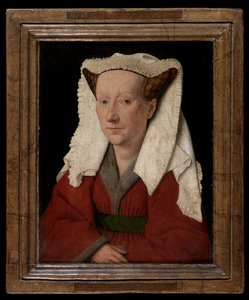 Portræt af Margaret van Eyck af Jan van Eyck