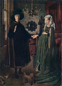Arnolfini-portrættet, 1434, 1904 af Jan van Eyck