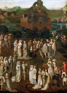 Filip den Godes ægteskab med Isabella af Portugal i januar 1430 af Jan van Eyck