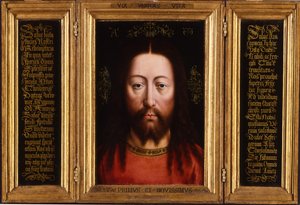 Triptykon: Kristus som frelser af Jan van Eyck