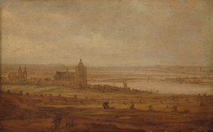 Udsigt over Arnhem af Jan van Goyen