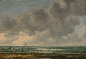 Udsigt over Haarlem og Haarlemmer Meer, 1646.