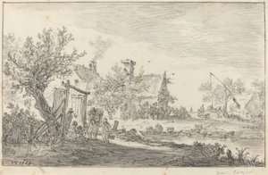Wayside Inn af Jan van Goyen