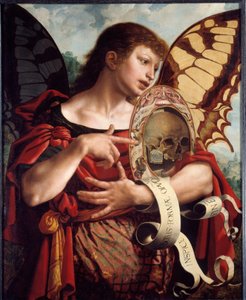 Vanite. Maleri af Jan Sanders Van Hemessen (1500-1560) af Jan van Hemessen