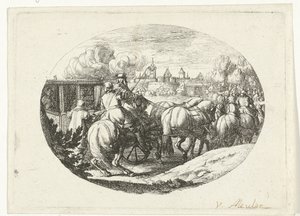 Hær og vogne flytter til byen Militære scener fra livet af Louis XIV, konge af Frankrig (serietitel)