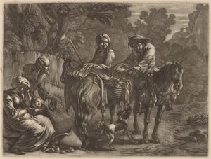 Røvere til hest af Jan van Huchtenburgh