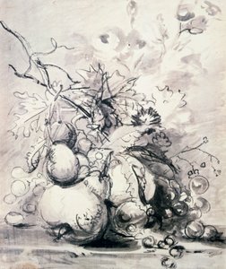 Stilleben af frugt, 1700 - 1749. af Jan van Huysum
