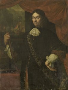 Portræt af Cornelis Jacobsz de Boer af Jan van Neck