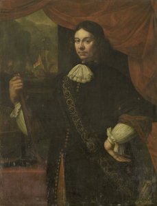 Portræt af Cornelis Jacobsz de Boer, kaptajn i flåden af Jan van Neck