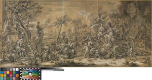 Forherligelse af Minerva af Jan van Orley