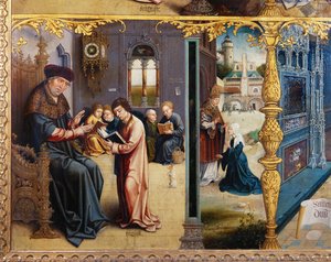 Sankt Augustins alter af Jan van Scorel