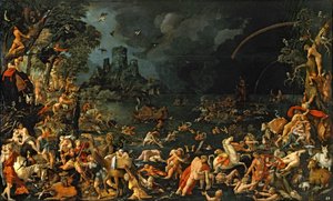 Oversvømmelsen ... af Jan van Scorel