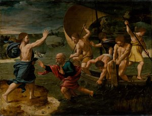 Det mirakuløse udkast til fisk, ca. 1550.